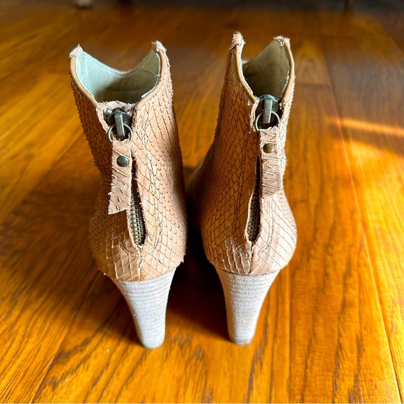 Matisse Liberation Leather Booties Tan Size 8.5 - Picture 4 of 7